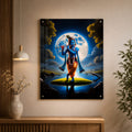 Premium Lord Krishna UV Acrylic Wall Art