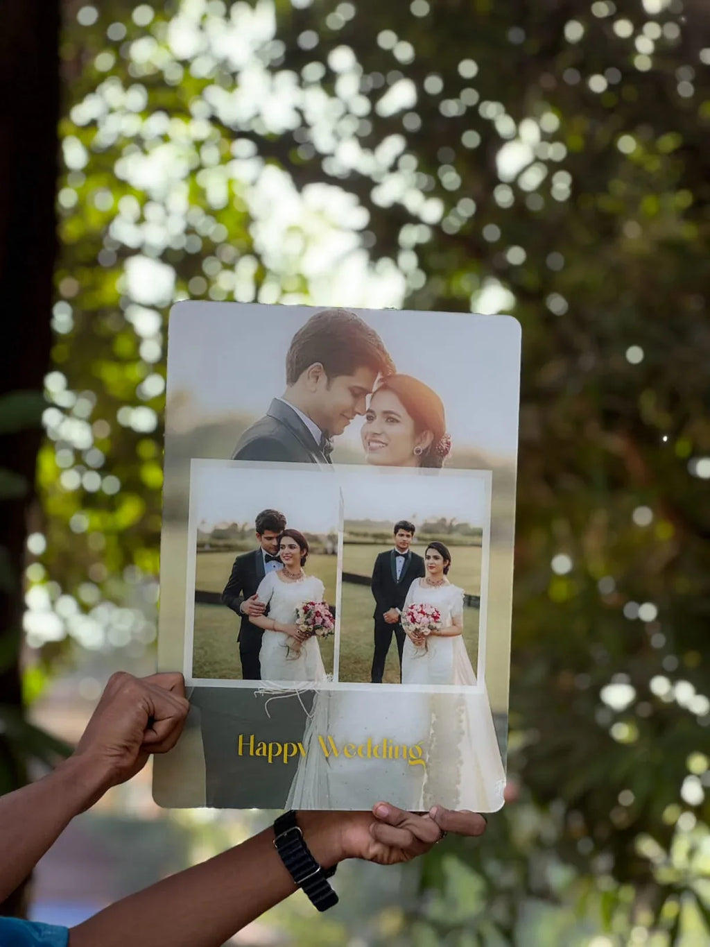 UV acrylic 3 photo frame - Photo frames