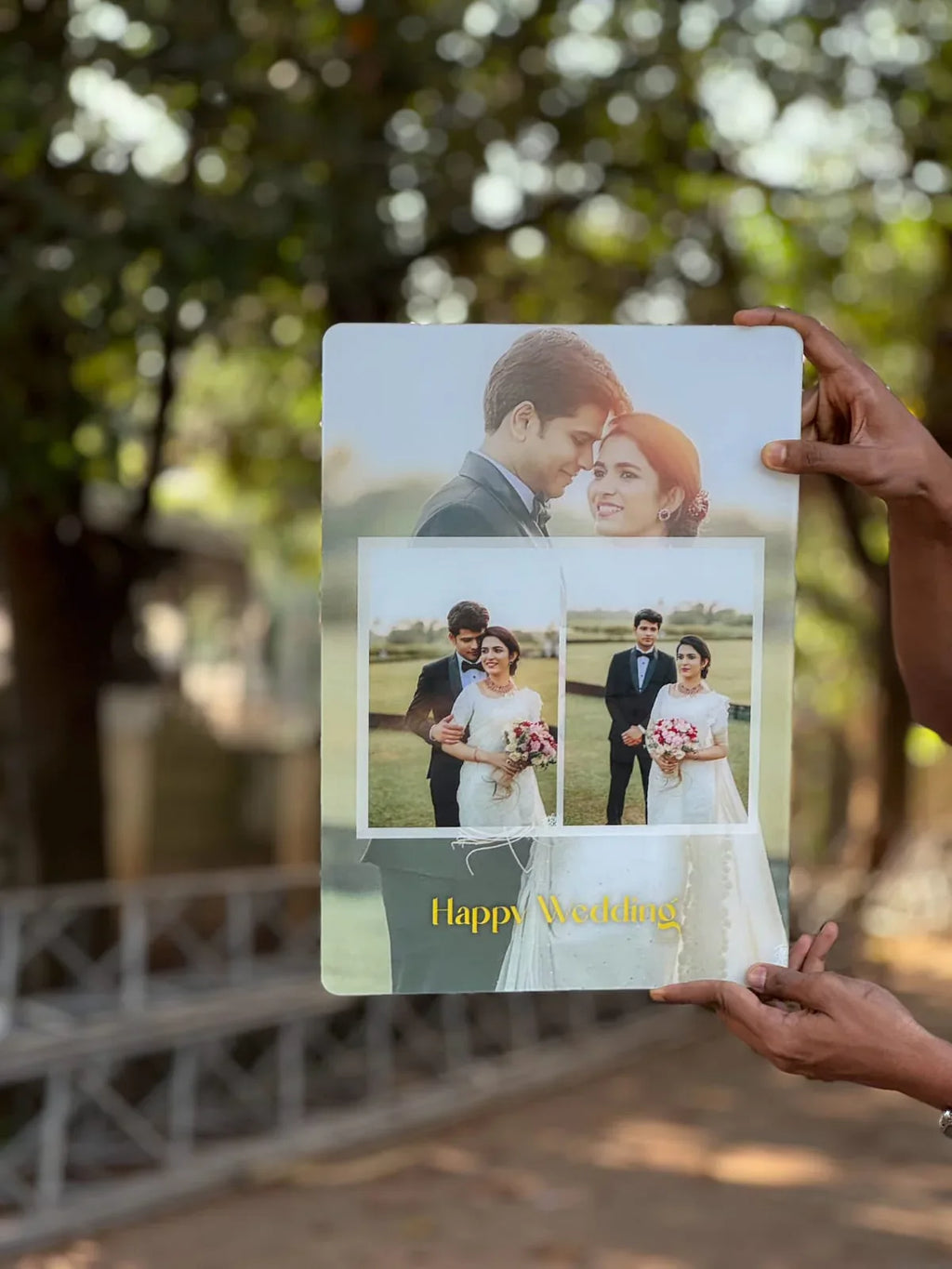 UV acrylic 3 photo frame - Photo frames