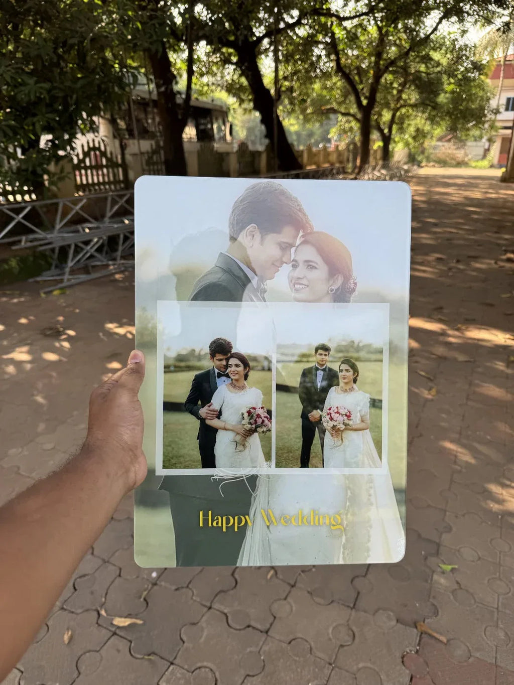 UV acrylic 3 photo frame - Photo frames