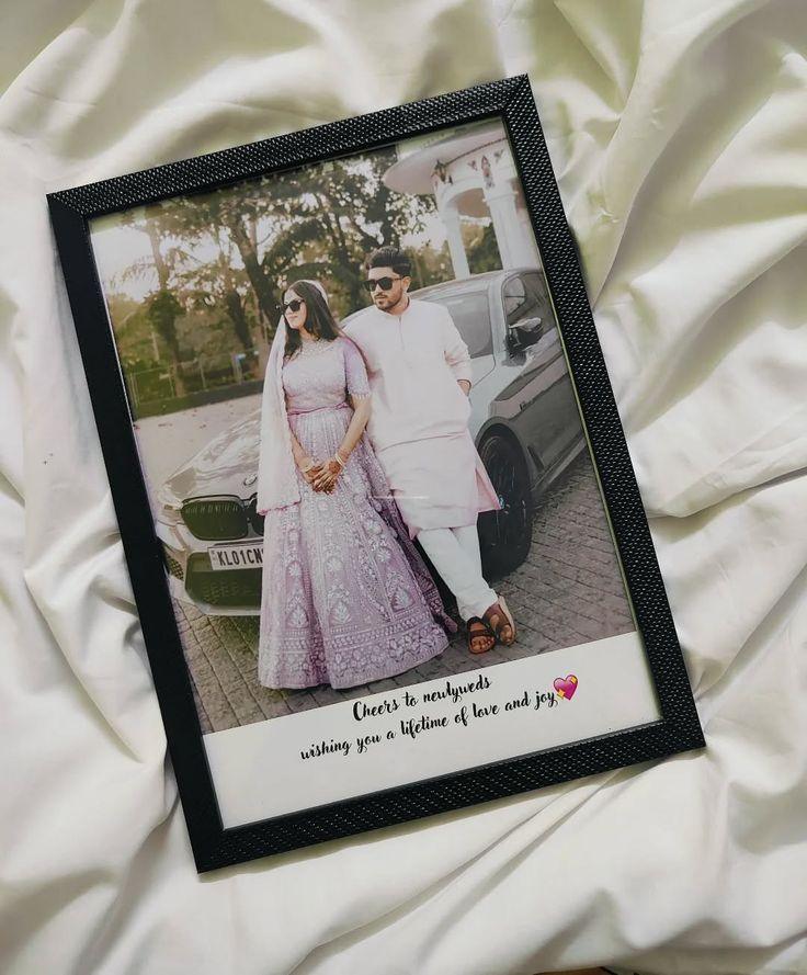 Single photo with caption - Photo frames