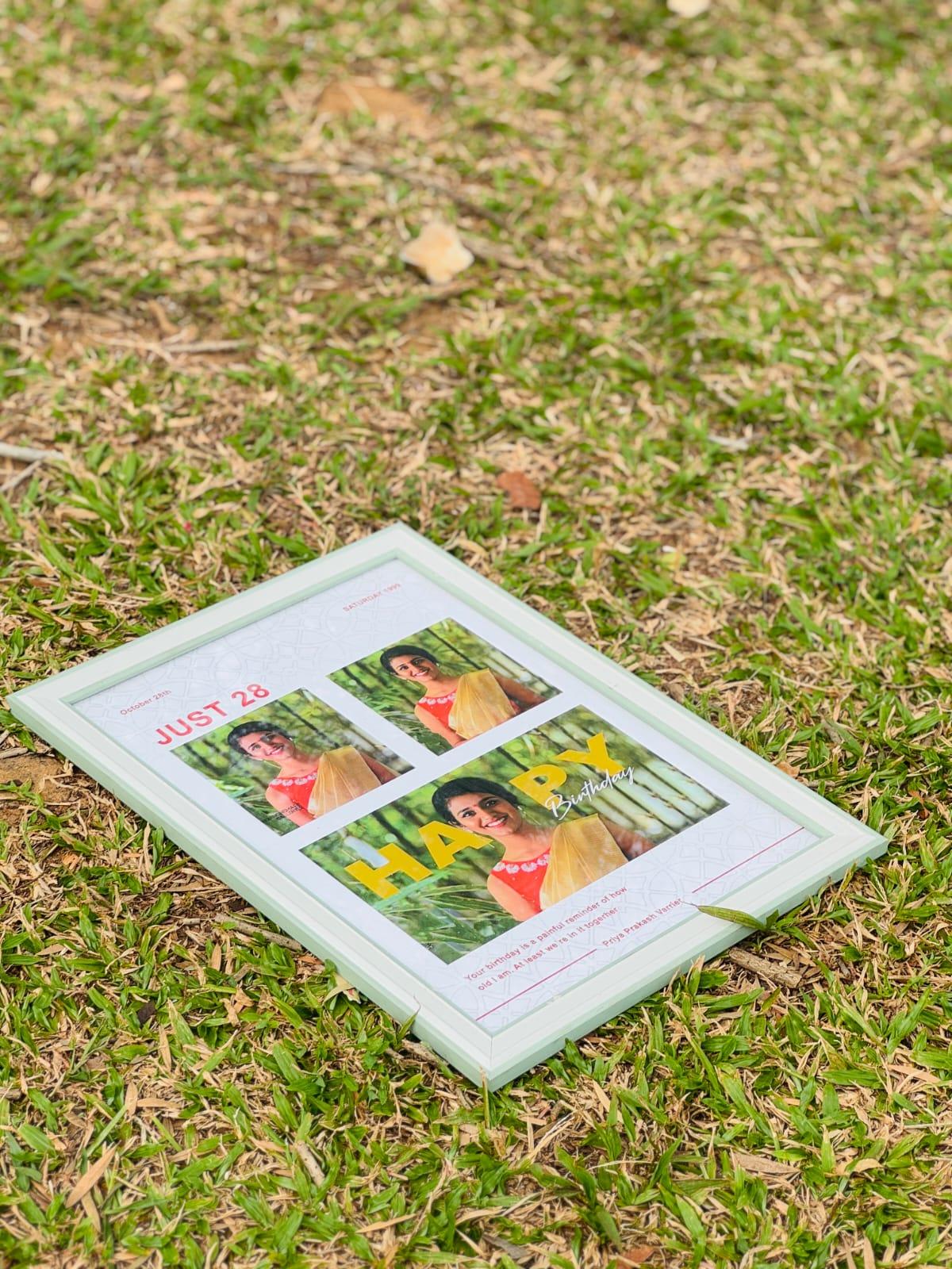 3 photo with caption - Photo frames