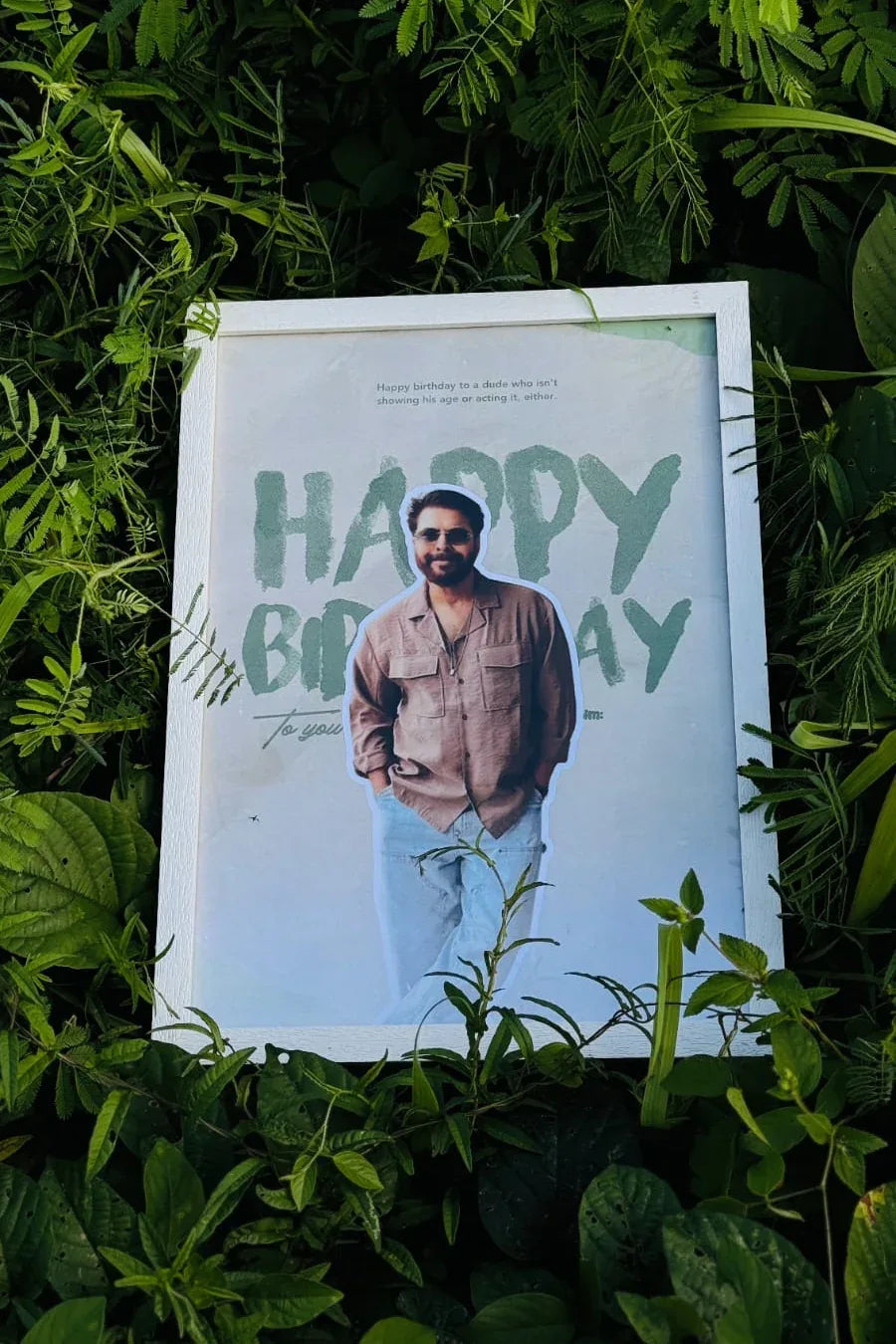 Birthday design - Photo frames