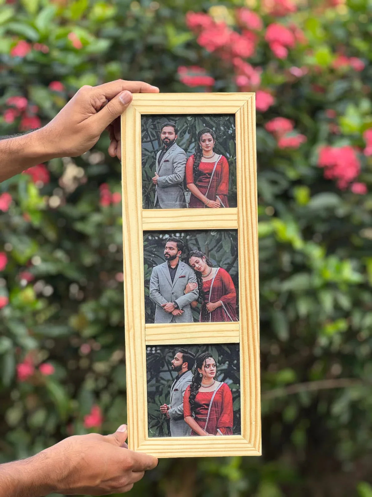 Wooden 3 frame set - Photo frames