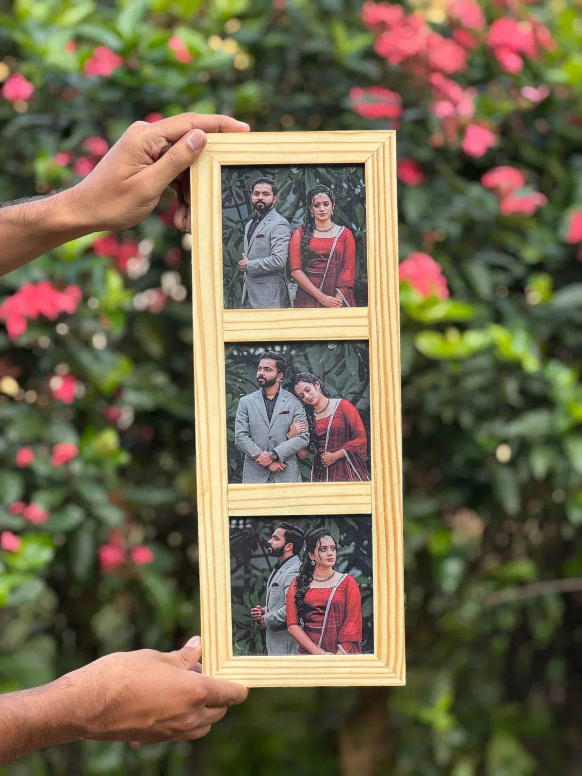 Wooden 3 frame set - Photo frames
