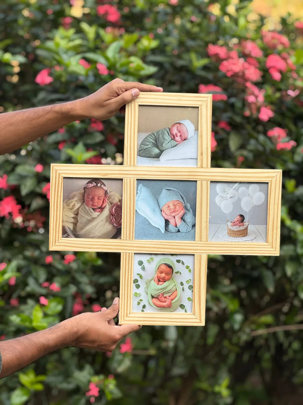 Wooden 5 frame set - Photo frames
