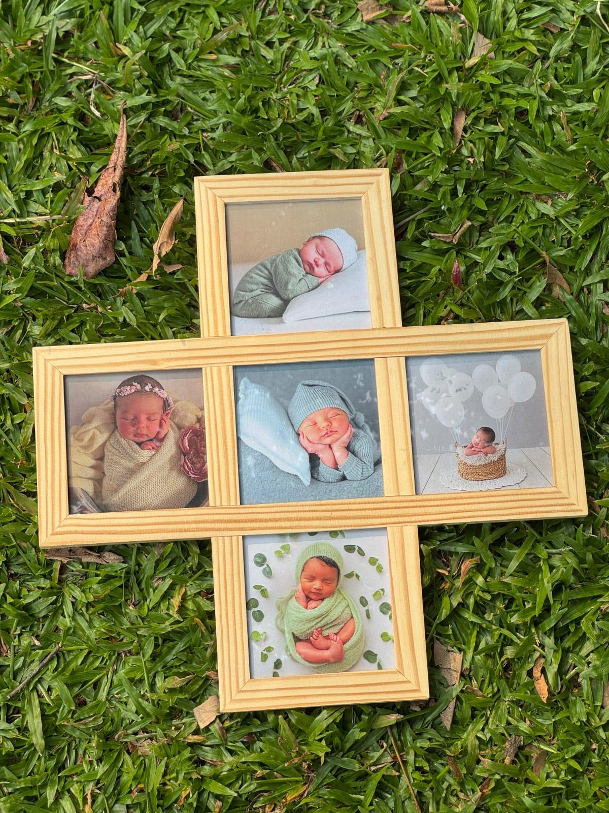 Wooden 5 frame set - Photo frames