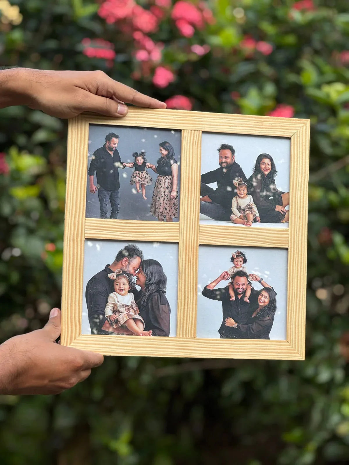 Wooden 4 frame set - Photo frames