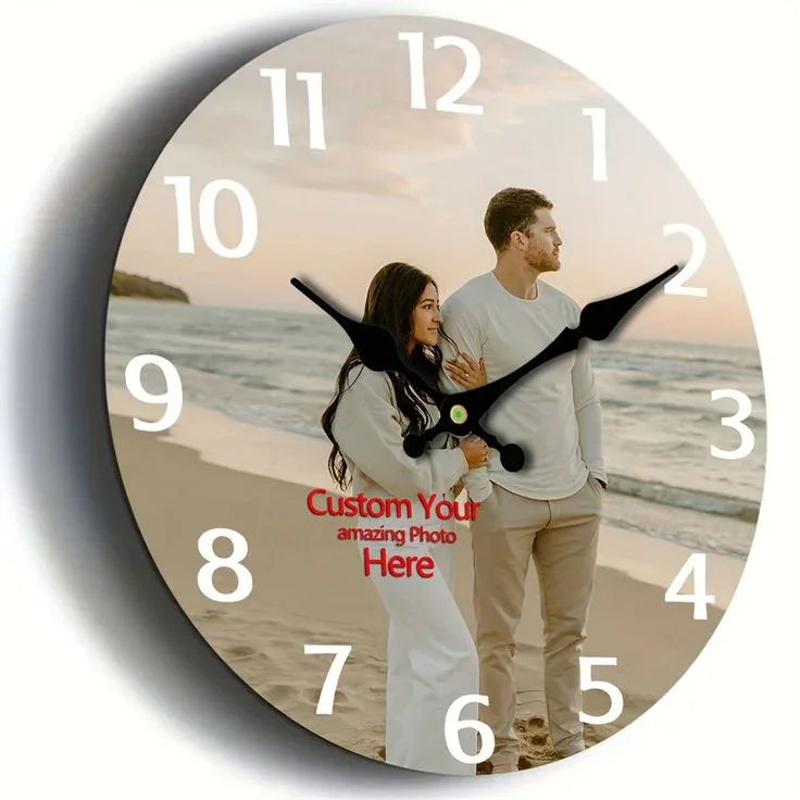 Acrylic clock - Photo frames