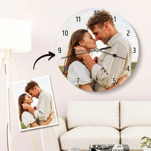 Acrylic clock - Photo frames