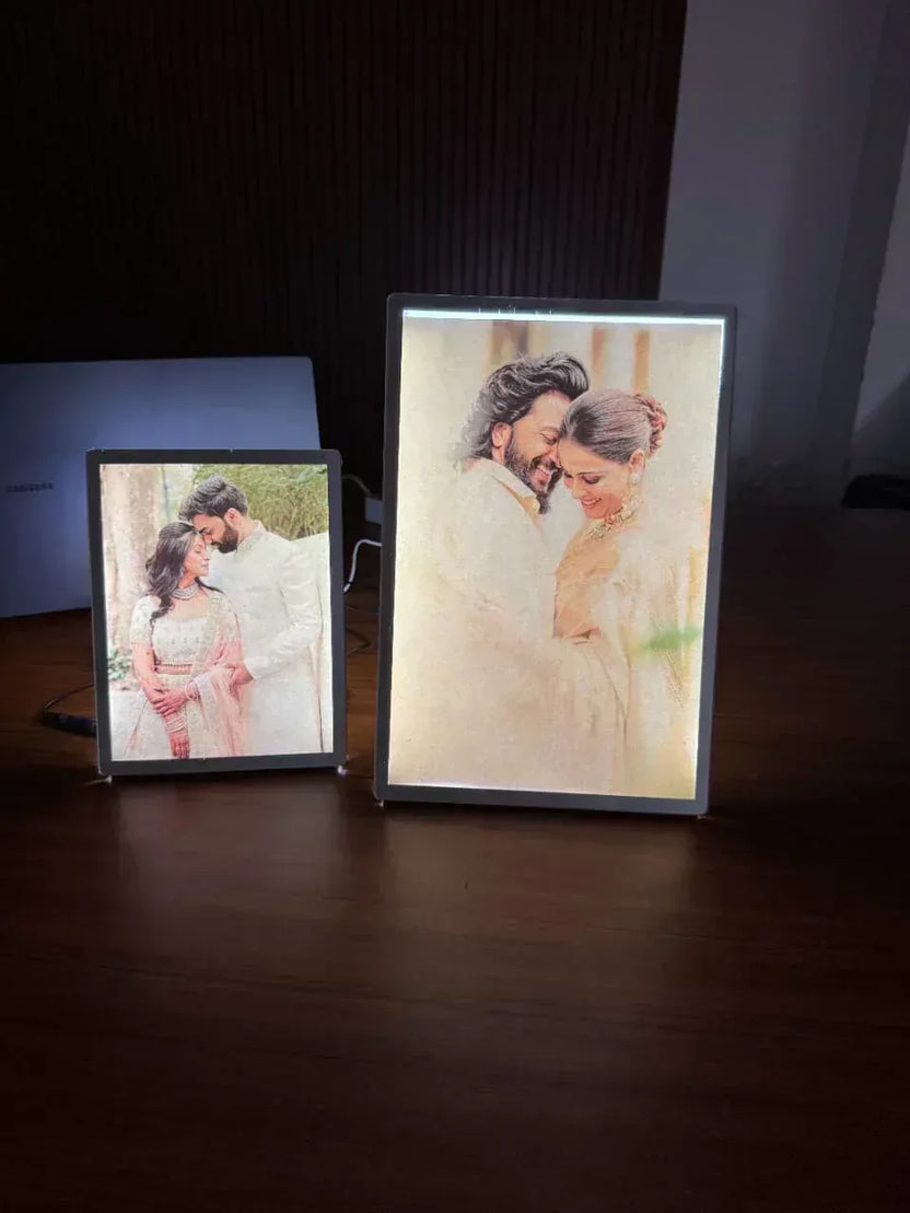 LED Photo Frame - Personalized Illuminated Picture Display – Photo frames