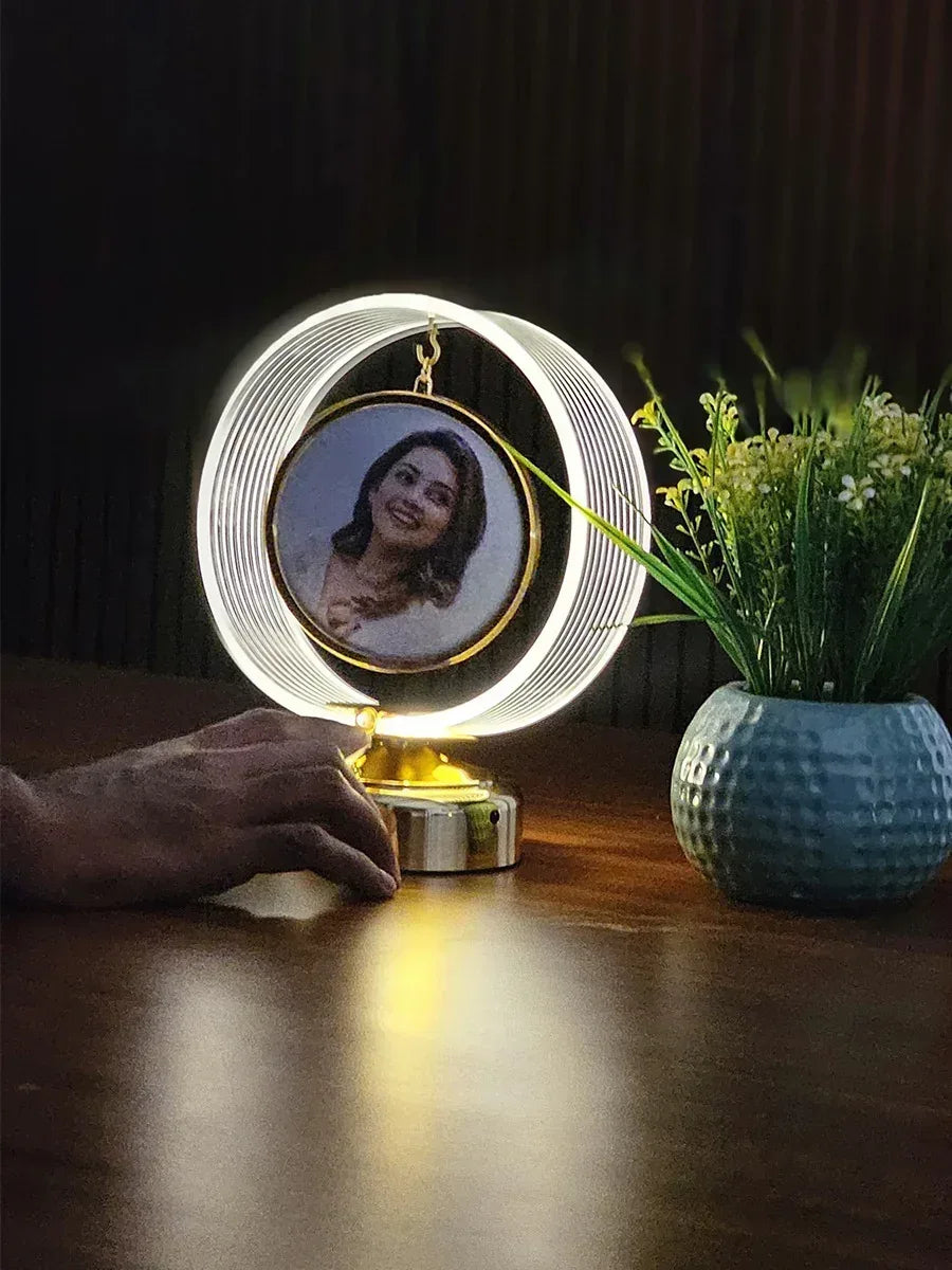 LED round lamp - Photo frames