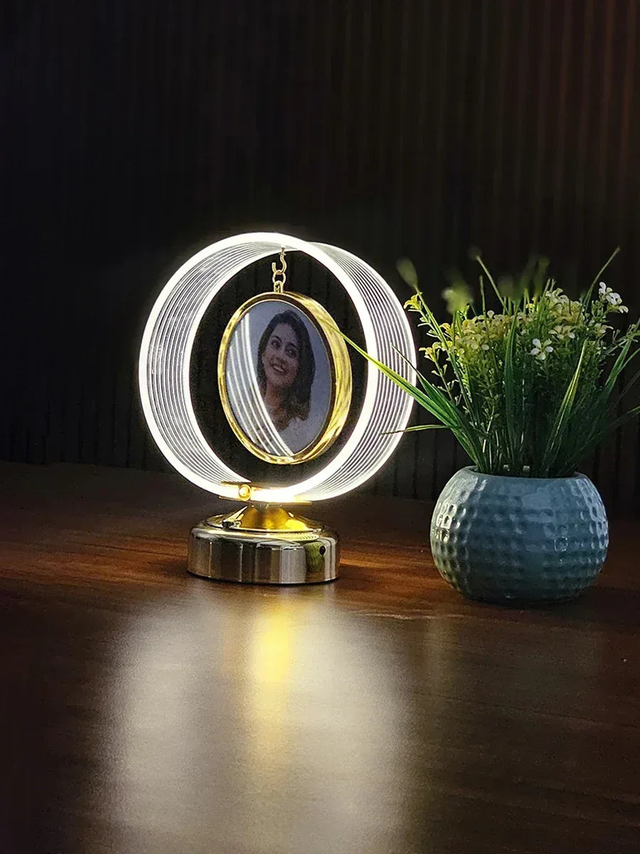 LED round lamp - Photo frames