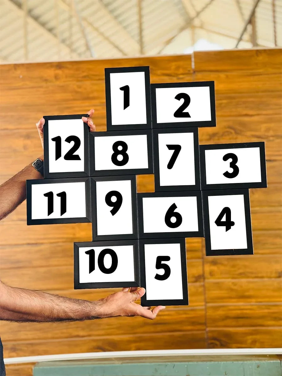 Collage 12 frame set - Photo frames