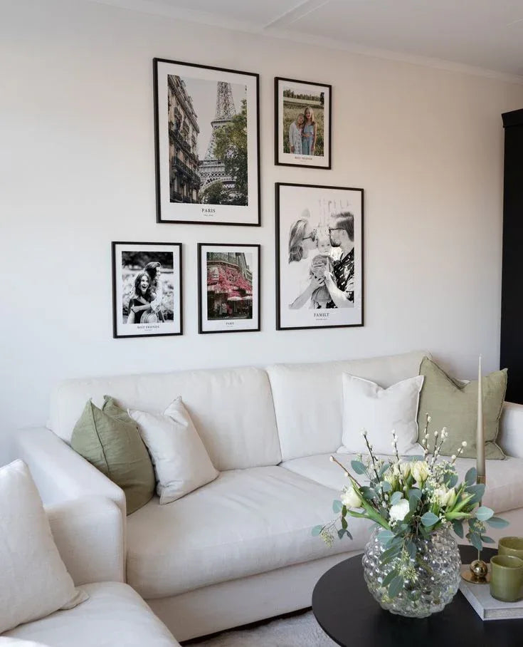 5 wall frame set - Photo frames