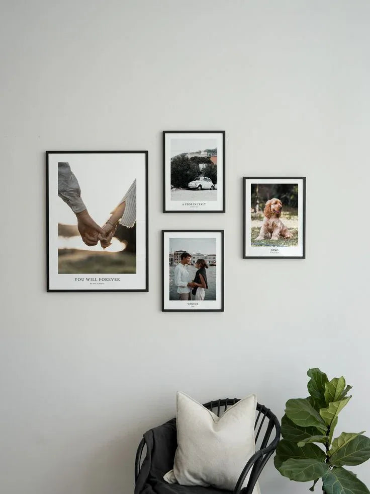 4 wall frame set - Photo frames