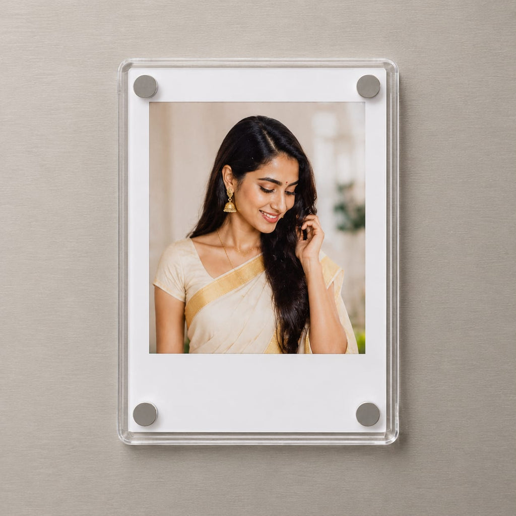 Customized Photo Fridge Magnet | Personalized Gift for Home & Kitchen
