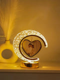 Half moon heart lamp mirror - Photo frames