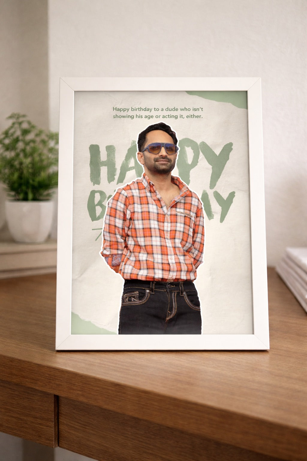 Birthday Photo Frame - Personalized Celebration Keepsake