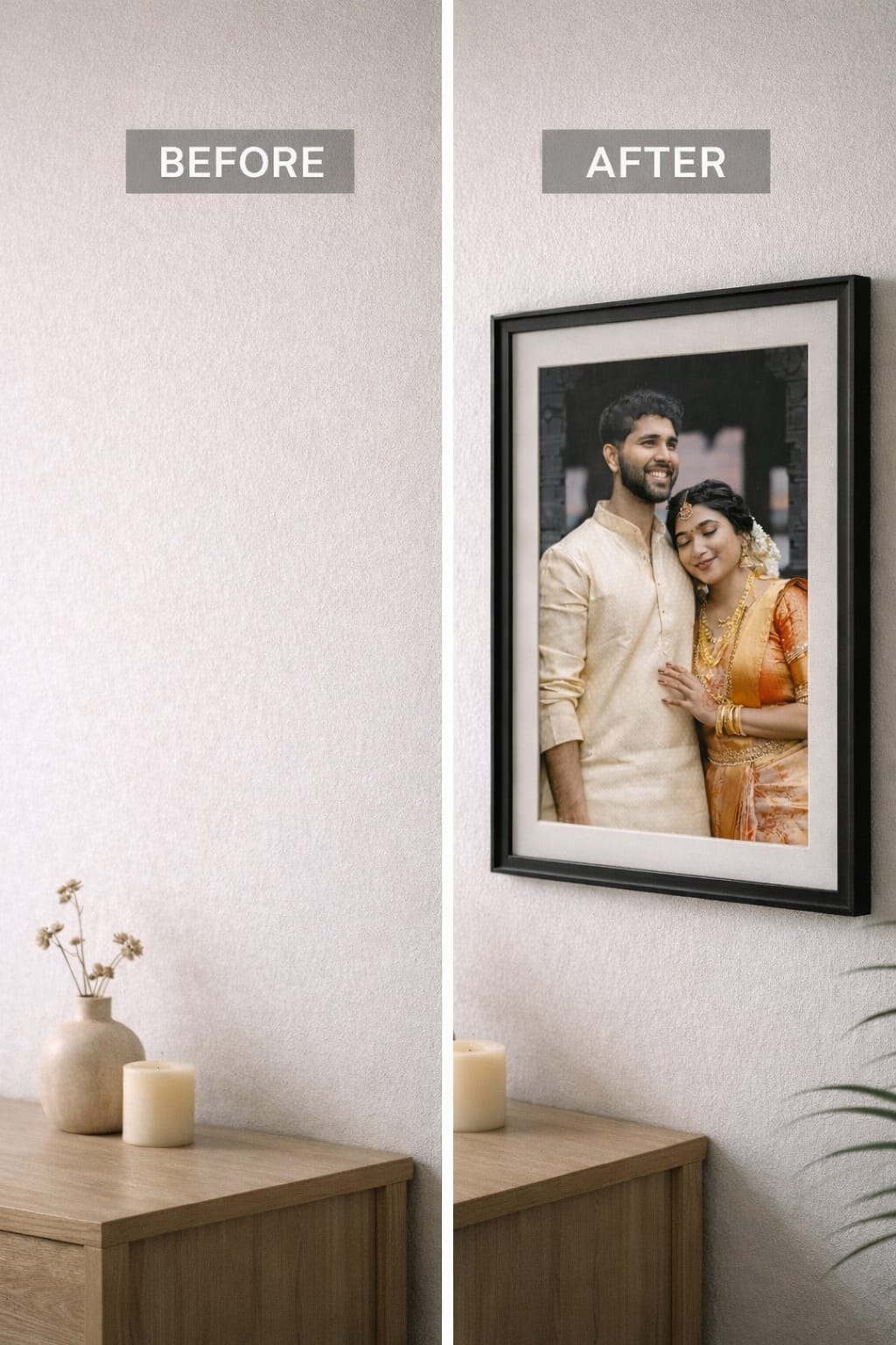 Single photo with caption