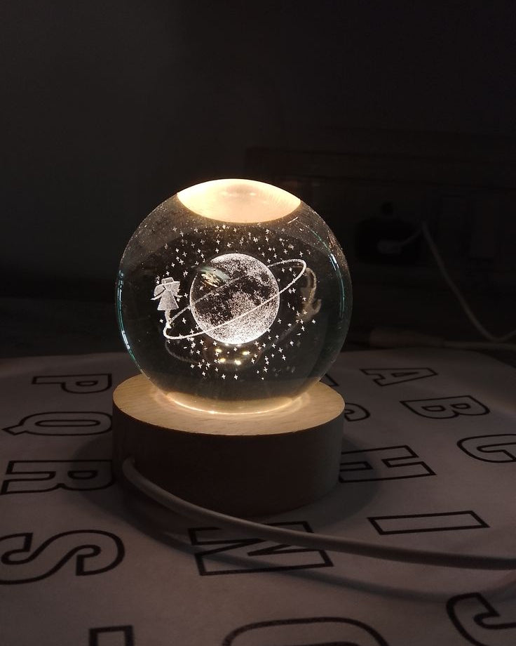 3D CRYSTAL LAMP BALL