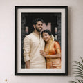 Personalized Photo Frame with Custom Caption | Single Picture Display